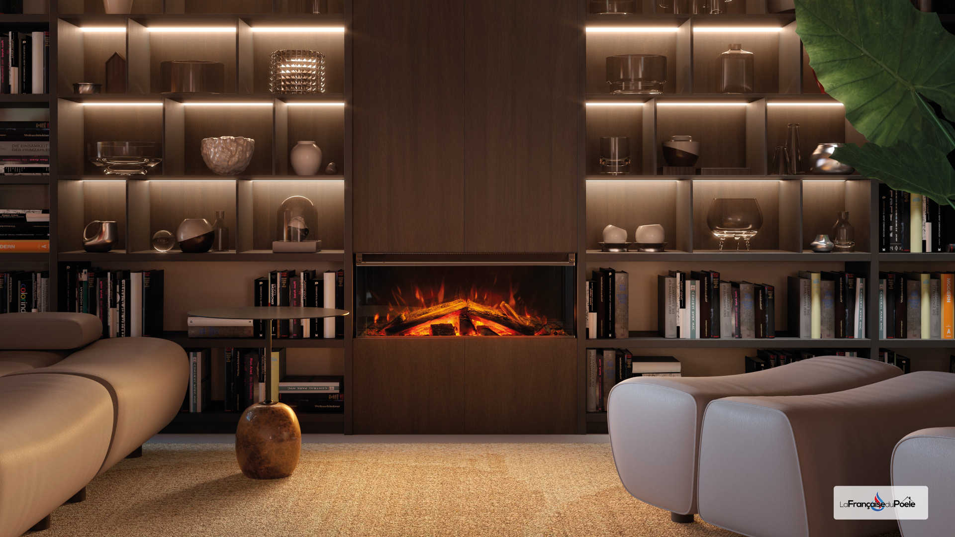 Cheminée électrique Lumen 870 2000W - LA NORDICA EXTRAFLAME